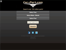 Tablet Screenshot of car-part.com